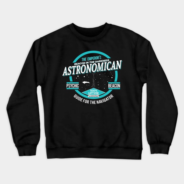 Astronomican Crewneck Sweatshirt by Exterminatus